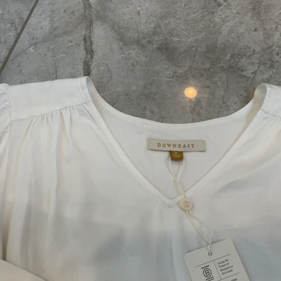 Ivory Main Street Exchange Blouse - Picture 3 of 7